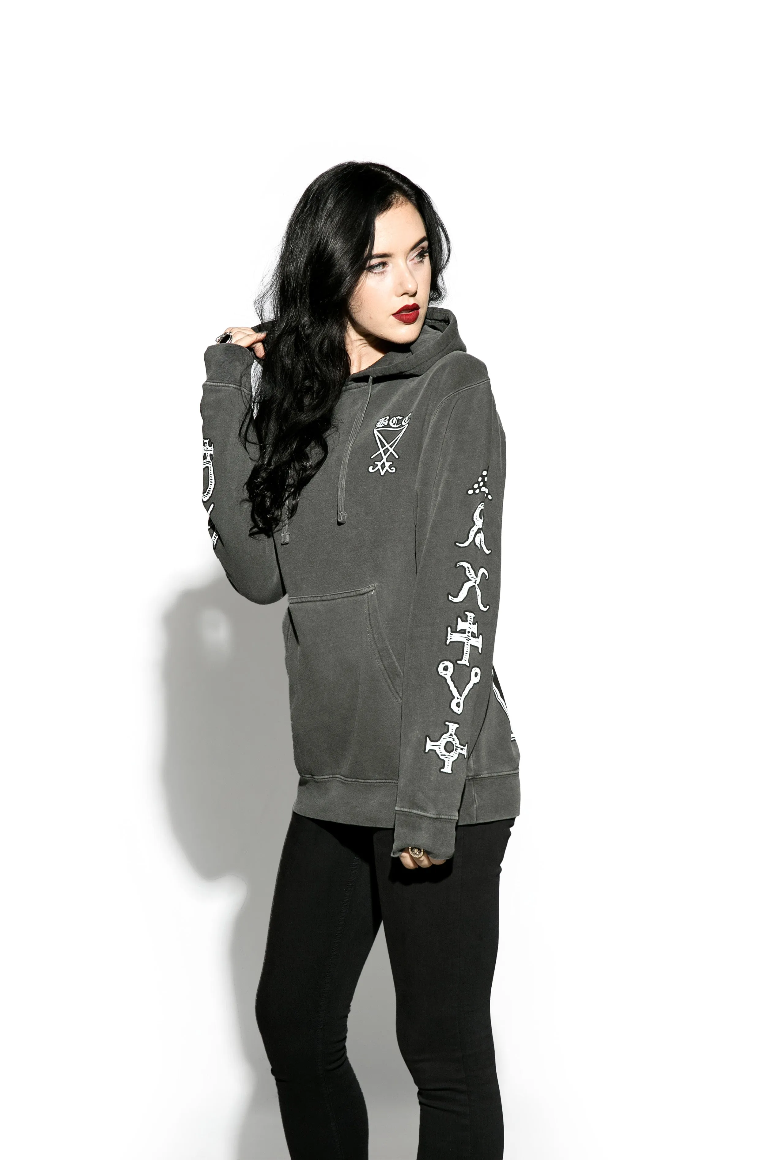 Fiend - Unisex Pigment Dyed Hooded Pullover