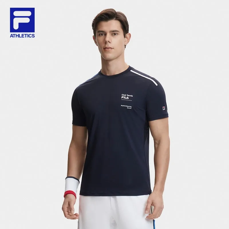 FILA CORE ATHLETICS TENNIS Men Short Sleeve T-shirt in Navy