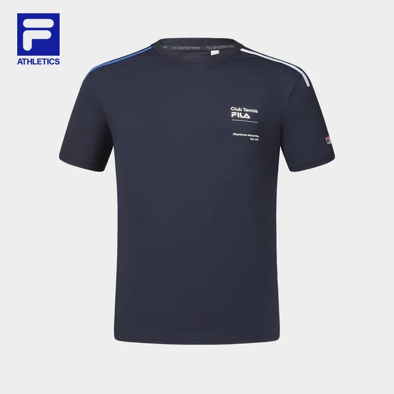 FILA CORE ATHLETICS TENNIS Men Short Sleeve T-shirt in Navy