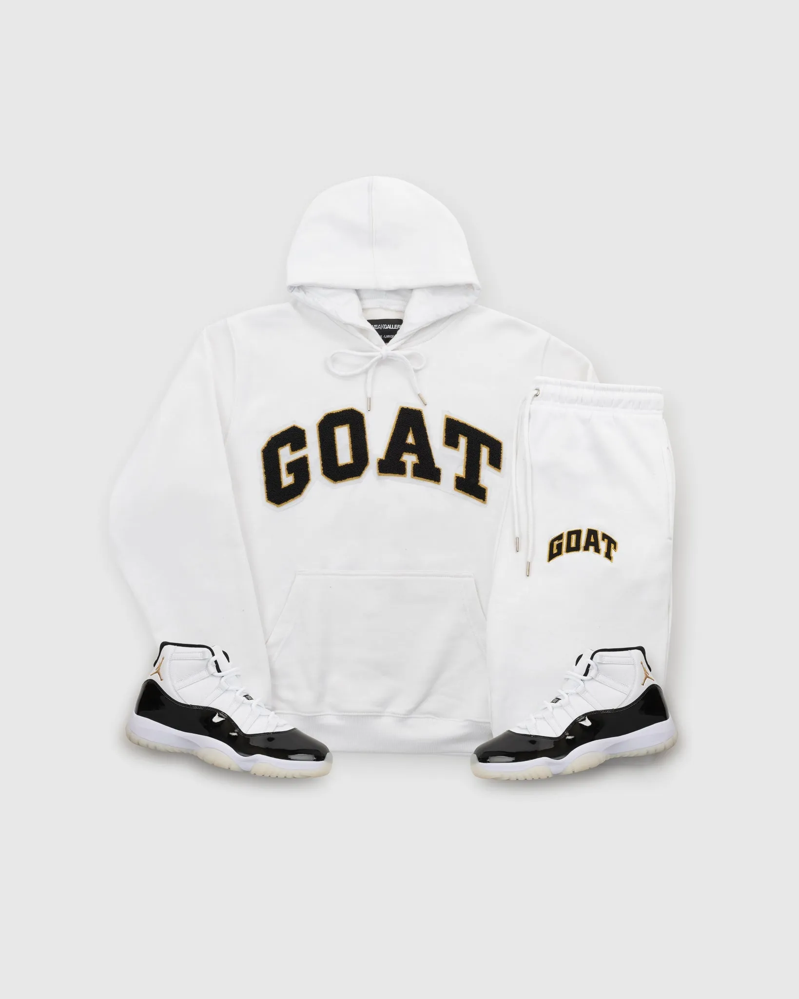 GOAT Arch Chenille Sweatsuit (Gratitude/ DMP White)