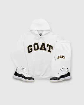 GOAT Arch Chenille Sweatsuit (Gratitude/ DMP White)