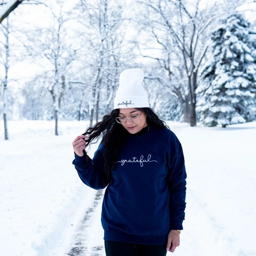 Grateful Embroidered Sweatshirt