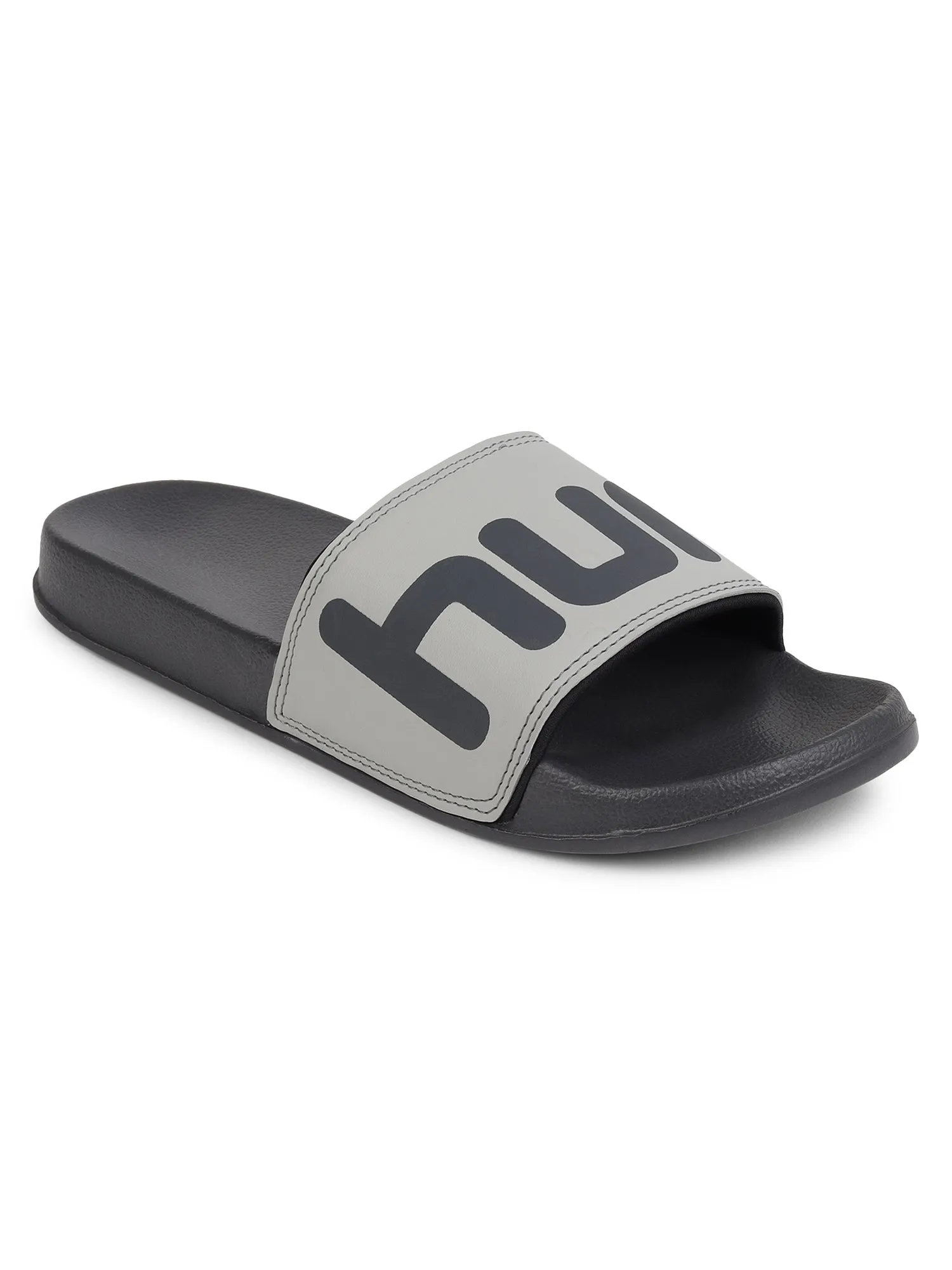 hummel CHUNK MEN SLIDERS Comfortable Cushioned Sole Arch Support Durable Lightweight Flexible Trendy Style Flip flops and Slippers Slides for Men Daily use Chappal