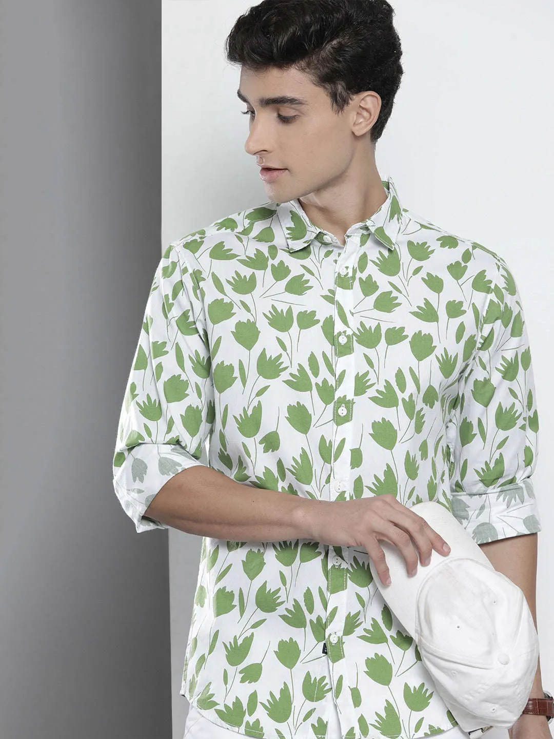 Men Abstract Printed Shirt