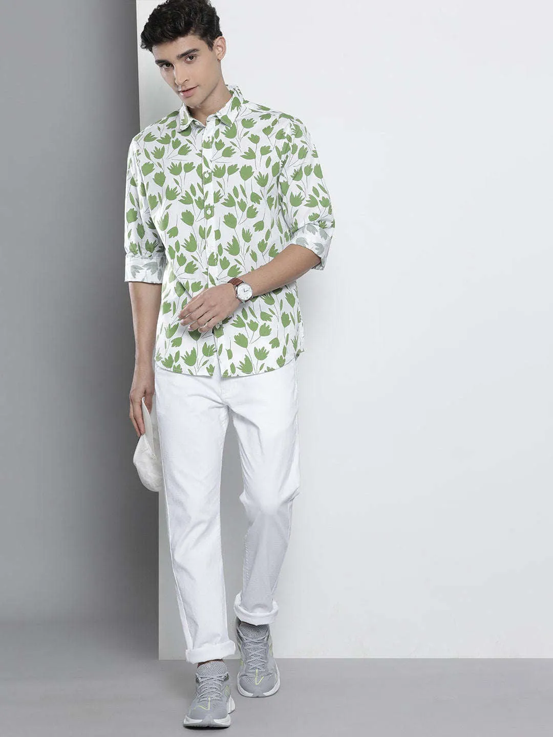 Men Abstract Printed Shirt