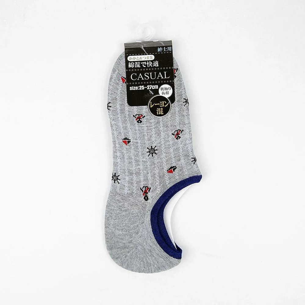 Men & Women acrylic No-Show Printing socks