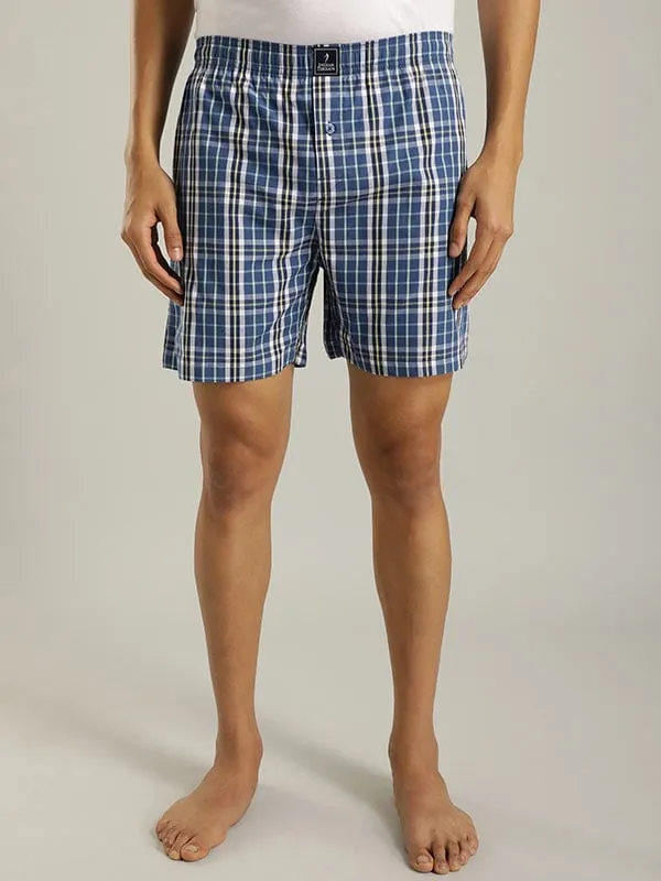 Men Checked Cotton Boxer