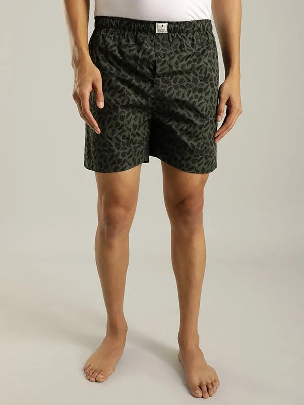 Men Printed Cotton Boxer