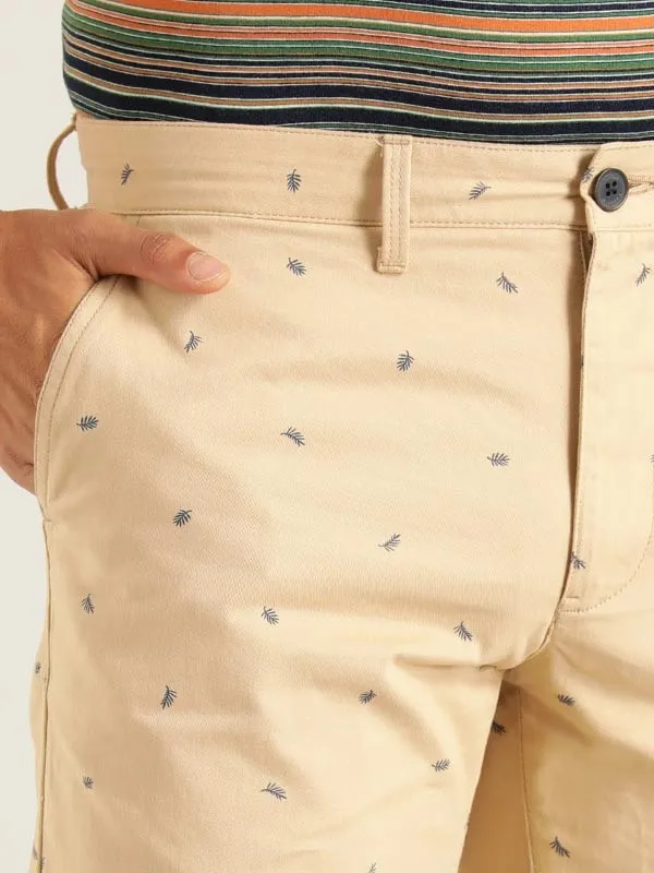 Men Printed Cotton Shorts