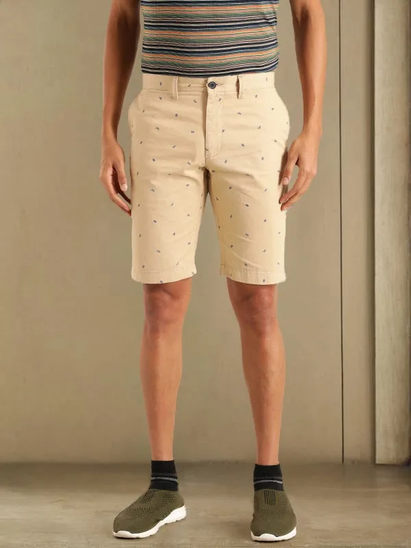 Men Printed Cotton Shorts