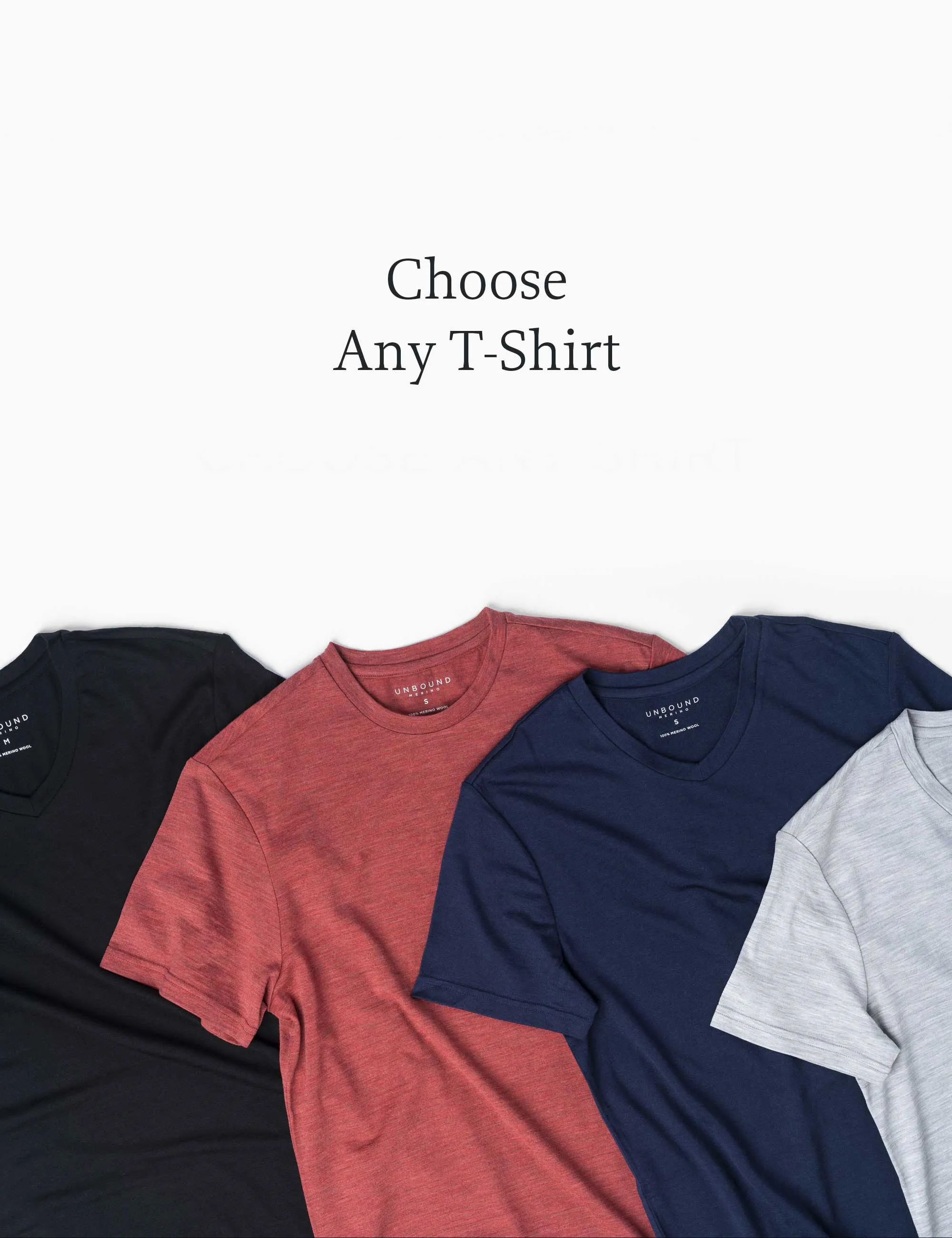 Men's 3 Pack // Merino T-Shirts