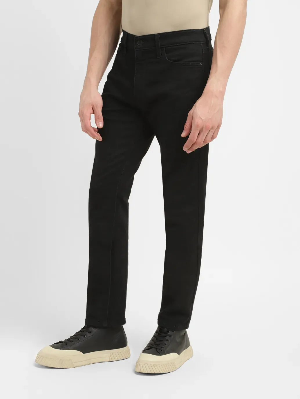 Men's 512 Black Slim Tapered Fit Jeans