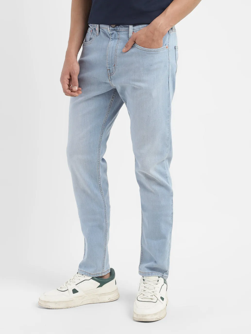 Men's 512 Light Blue Slim Tapered Fit Jeans