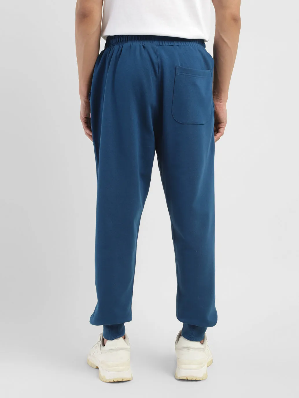 Men's Blue Regular Fit Joggers