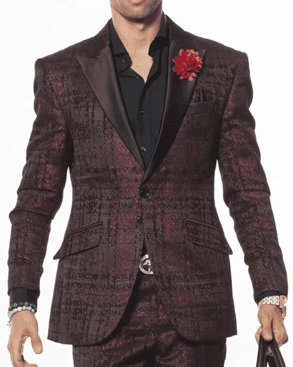 Men's Fashion Suit-Fabio Pink