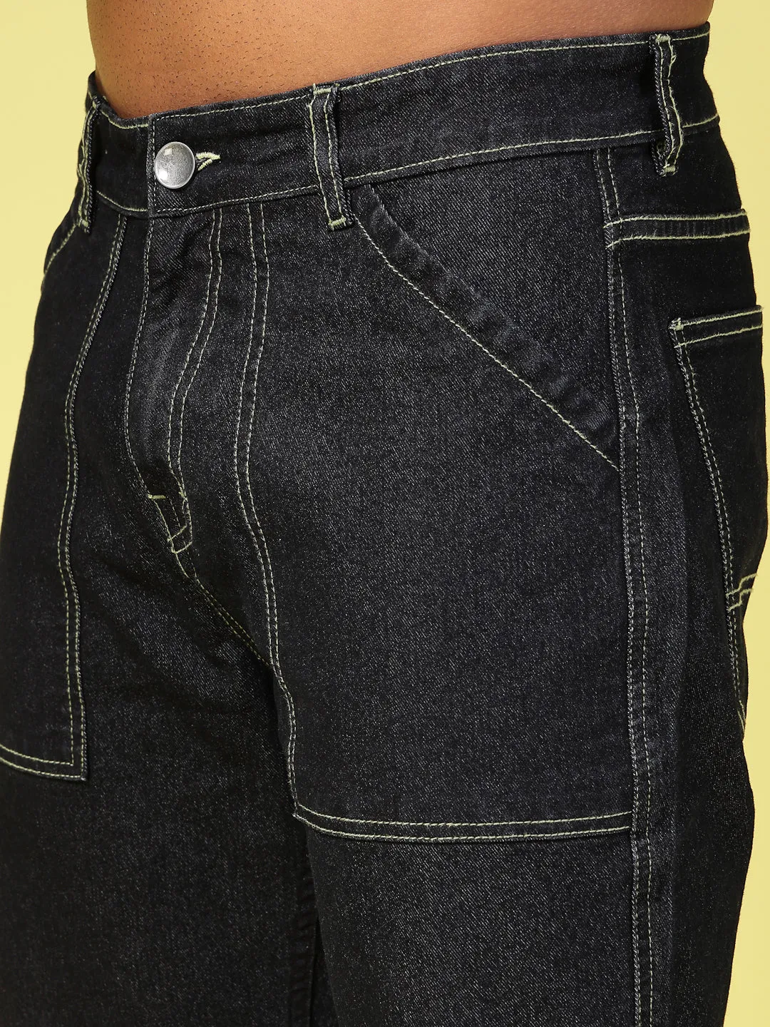 Modern Straight Fit Cotton Denim Jeans