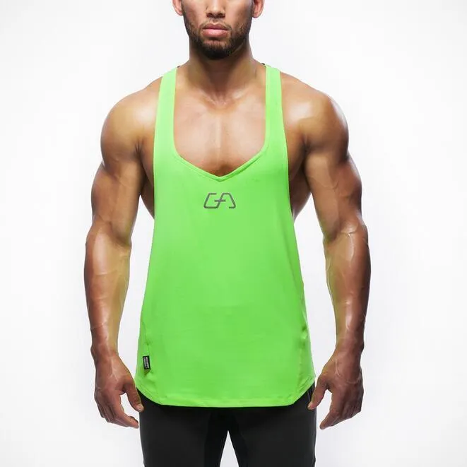 Mens Irish Sleeveless Running Tank Top - NVRGVEUP Fitness Performance Shirt