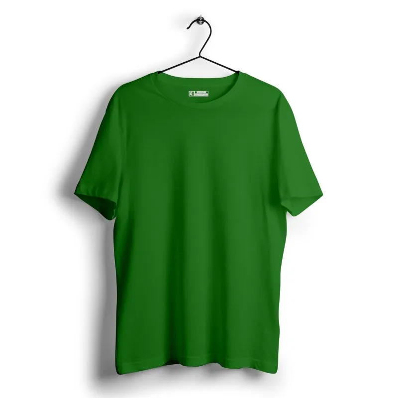 Parrot Green Plain T-shirt