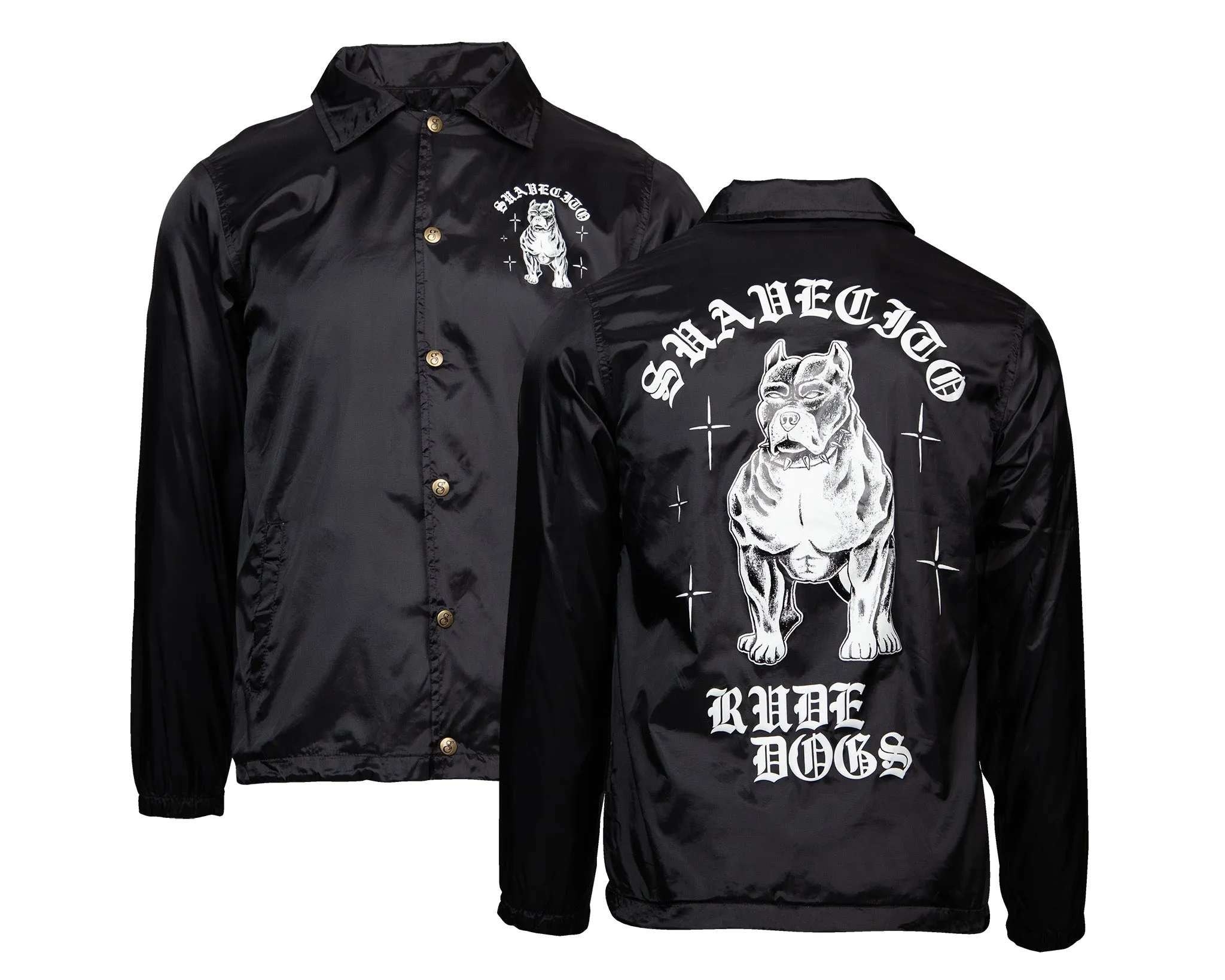 Rude Dogs Windbreaker - Black