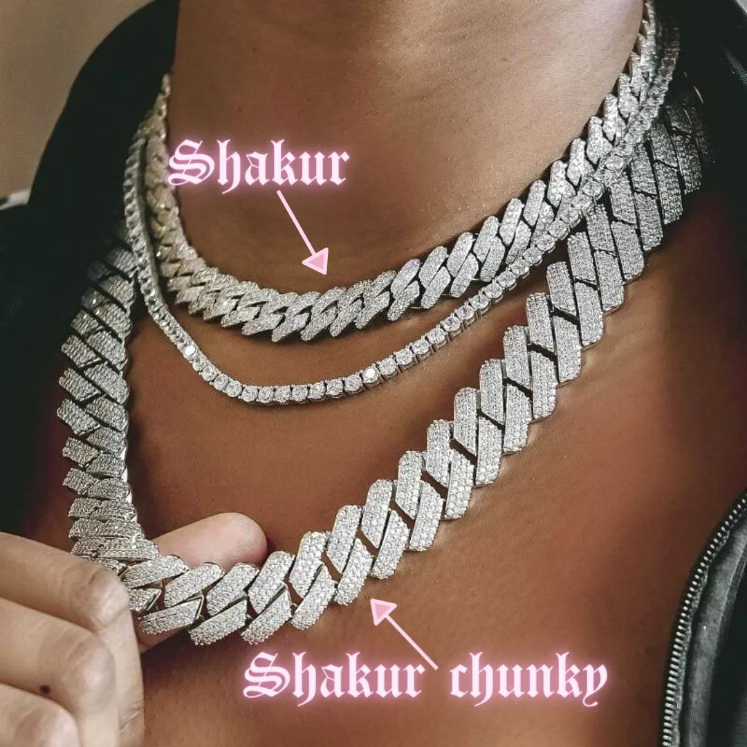 Shakur CZ Choker Necklace