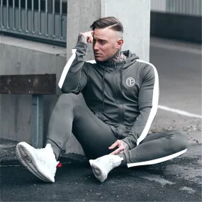 Sport Man Tracksuit Running Gym Men Set Sport Clothing Set Joggers Fitness Bodybuilding Sports Suits Mens Hoodie Pants Suit Men