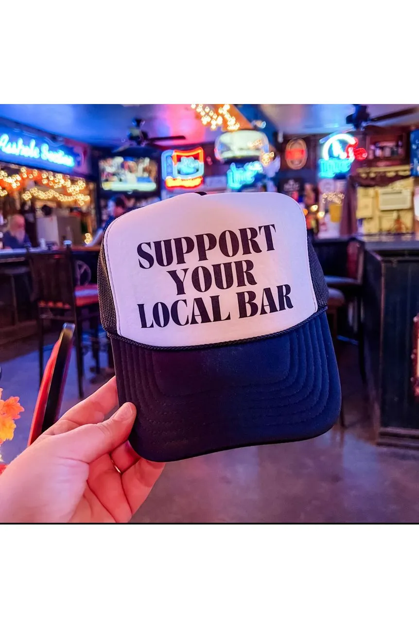 Support your local bar hat