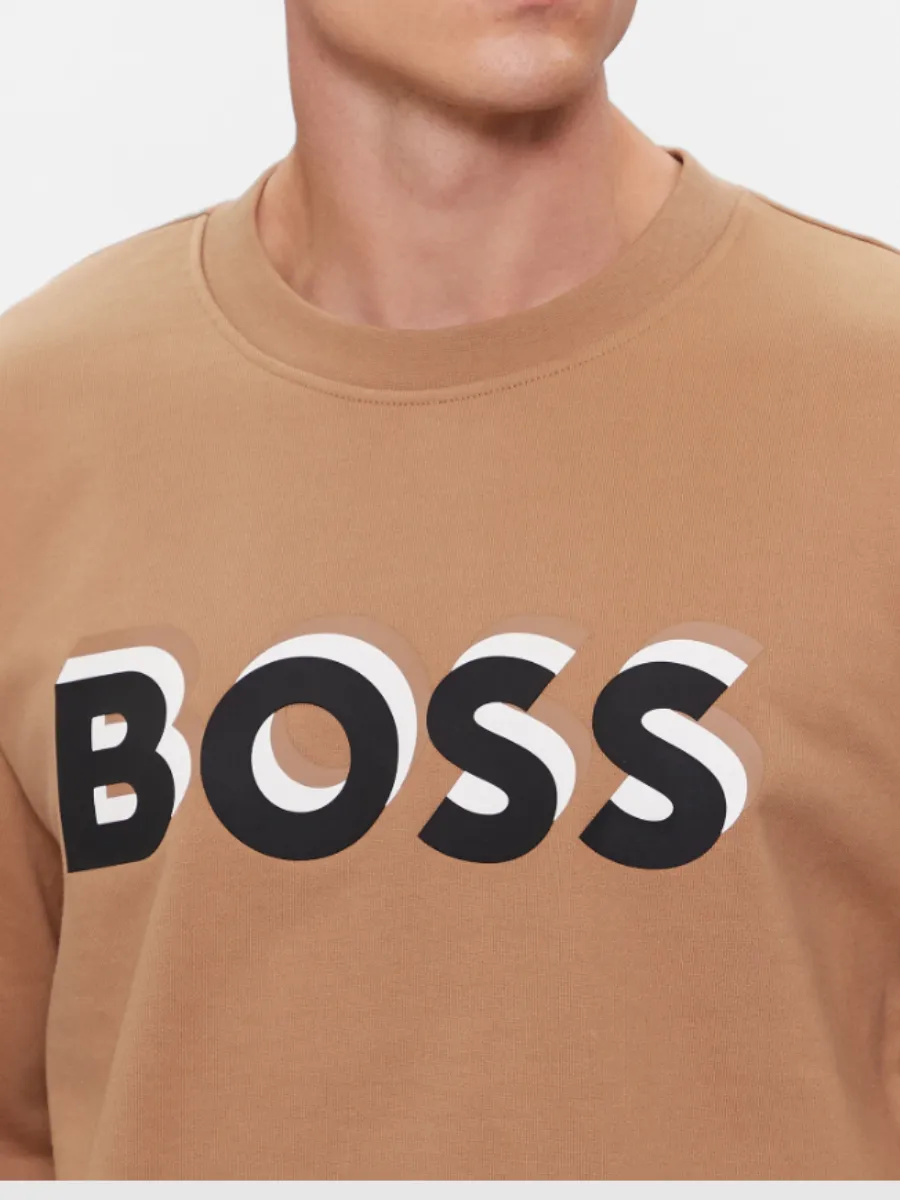 Sweater Logo Print BOSS