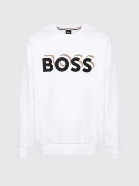 Sweater Logo Print BOSS