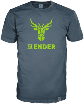 T-Shirt 14Ender® Logo HD dark slate