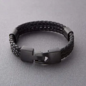 Triple Leather Bracelet | Men