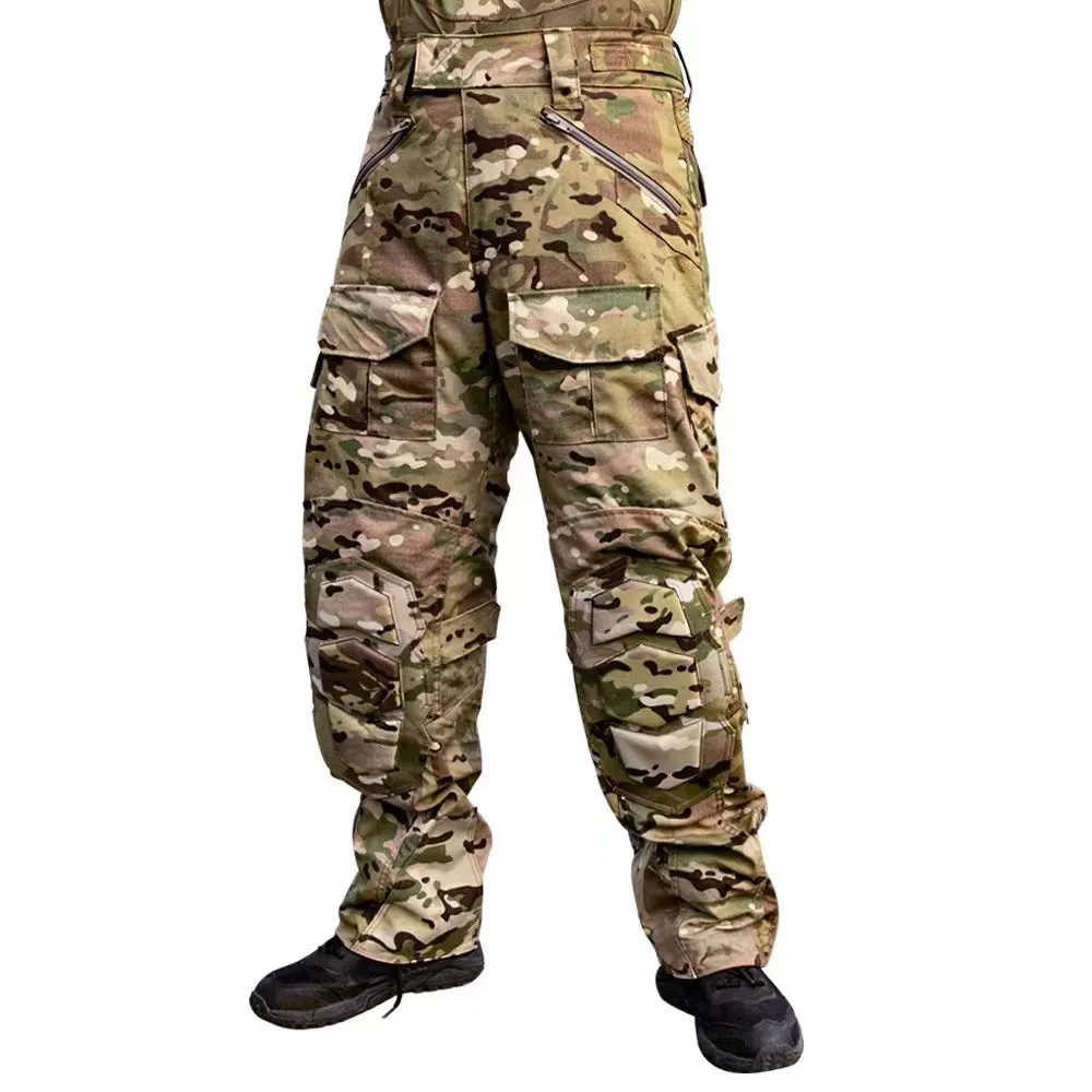 Windproof Thickened Waterproof Tactical Jacket Pants Camo Suits